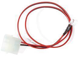 LED 5mm - Red - 4-pin Molex